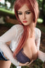 Customized Order! Free shipping! Misty 161cm/5ft3 Silicone Head TPE Sex Doll
