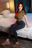 Customized Order! Free shipping! Sancia 158cm/5ft2 TPE Sex Doll